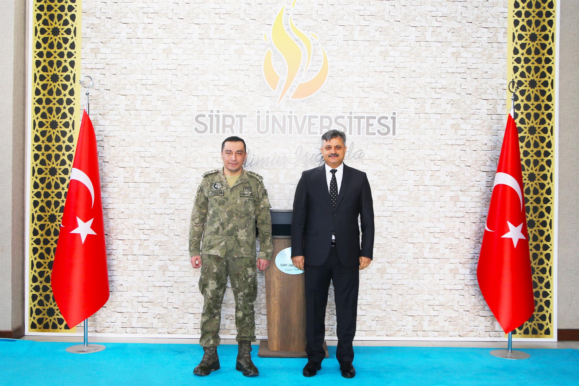 Tugay Komutanlığından Rektörümüz Prof. Dr. Nihat Şındak’a Ziyaret