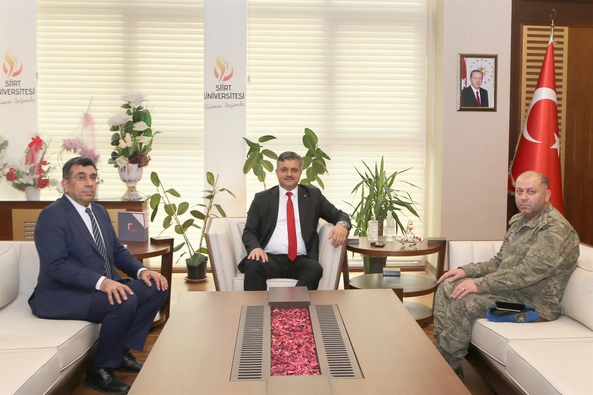 Tugay Komutanlığından Rektörümüz Prof. Dr. Nihat Şındak’a Ziyaret